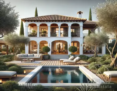 Внутри пятикомнатного отдельно стоящего дома в Испании, который выставлен на аукцион Pattinson