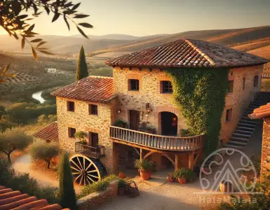 Поиск дома в Испании: Восстановленная мукомольня недалеко от Валенсии за 105,000 долларов