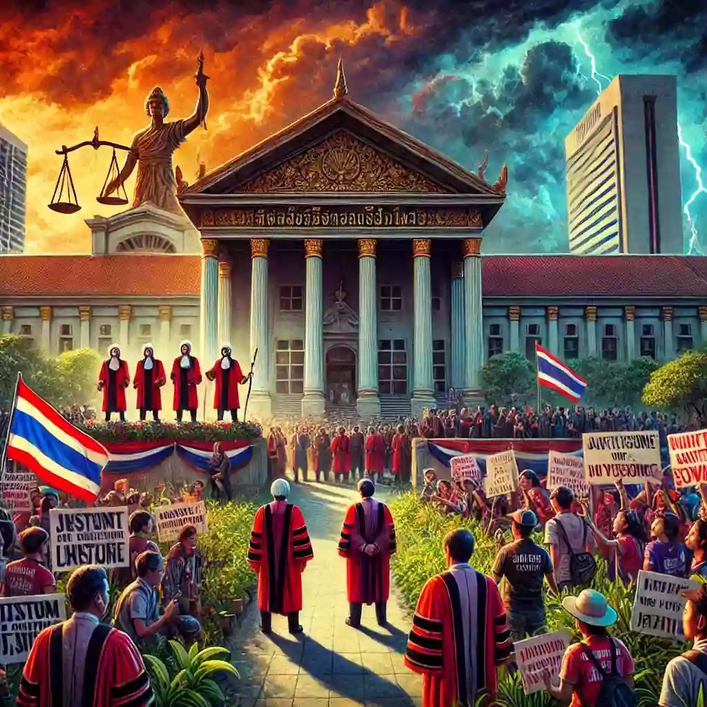 Thai courts will hear politically sensitive cases next week.