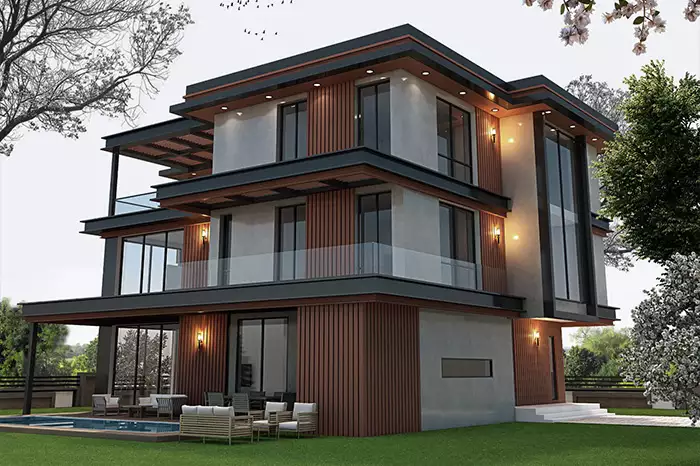 Проект нового комплекса вилл в Анталии