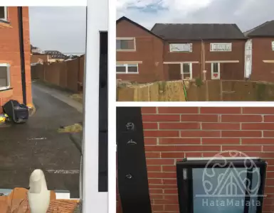 Жесткая реальность жизни на новостройке: Бесконечные ряды похожих садов с оградами...