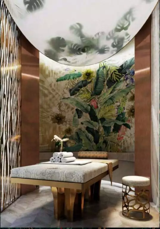 На грани фантастики: проект люкс-апартаментов с тропическим садом в Дубай, ОАЭ