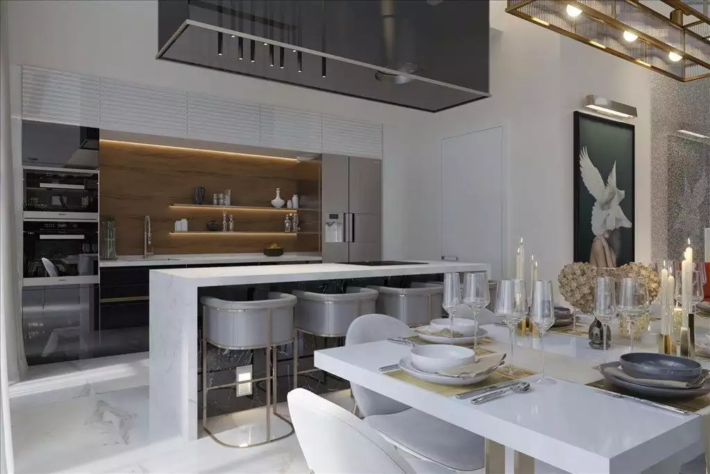 Обзор проекта вилл с полной инфраструктурой в городе Аматус на Кипре