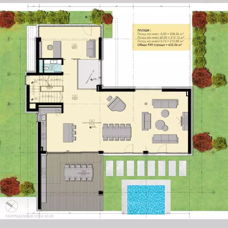 Природа и уют в одном комплексе: новый жилой проект в Софии окруженный природой
