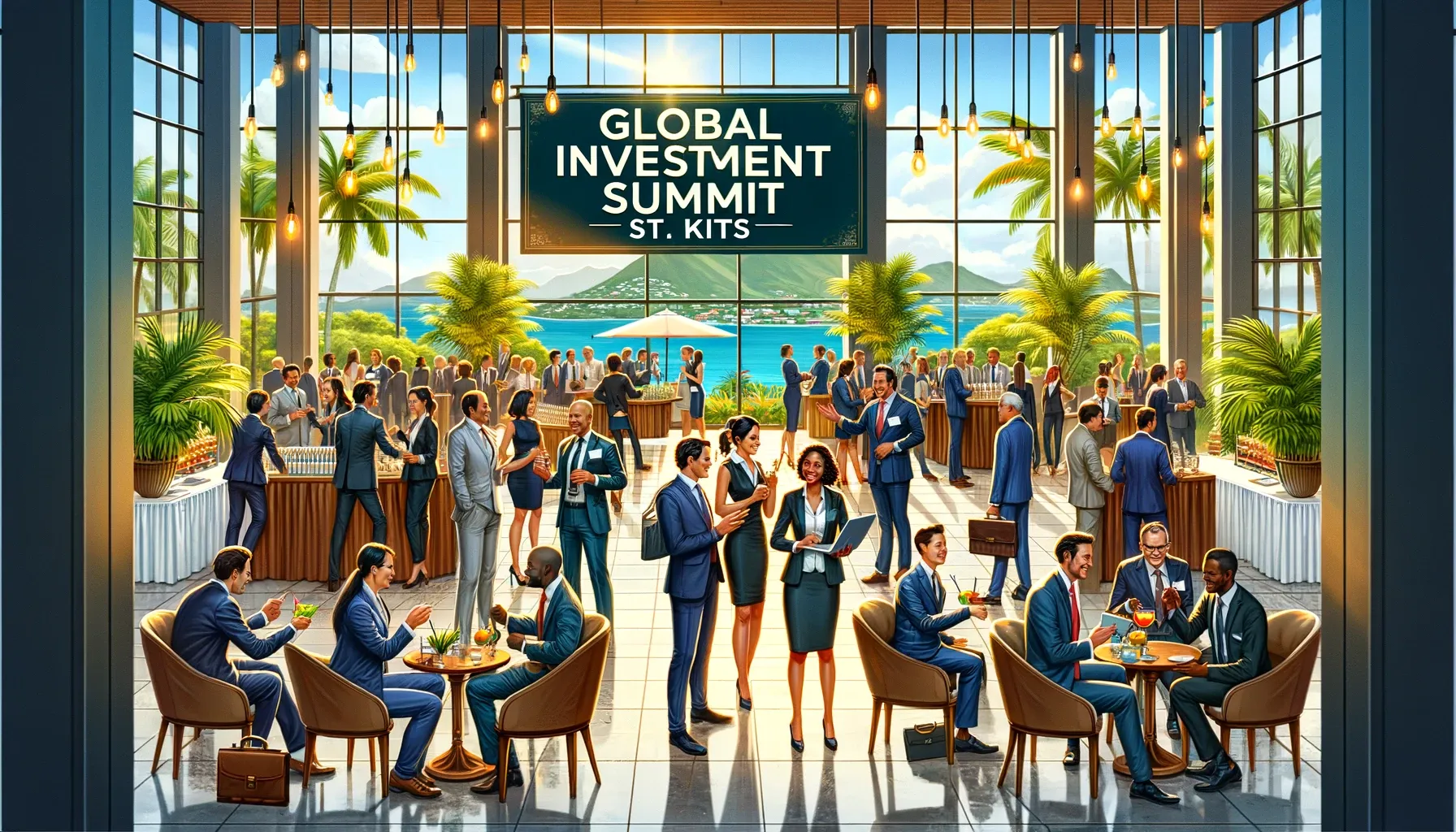 Богатые африканские инвесторы на форуме Caribbean Investment Gateway