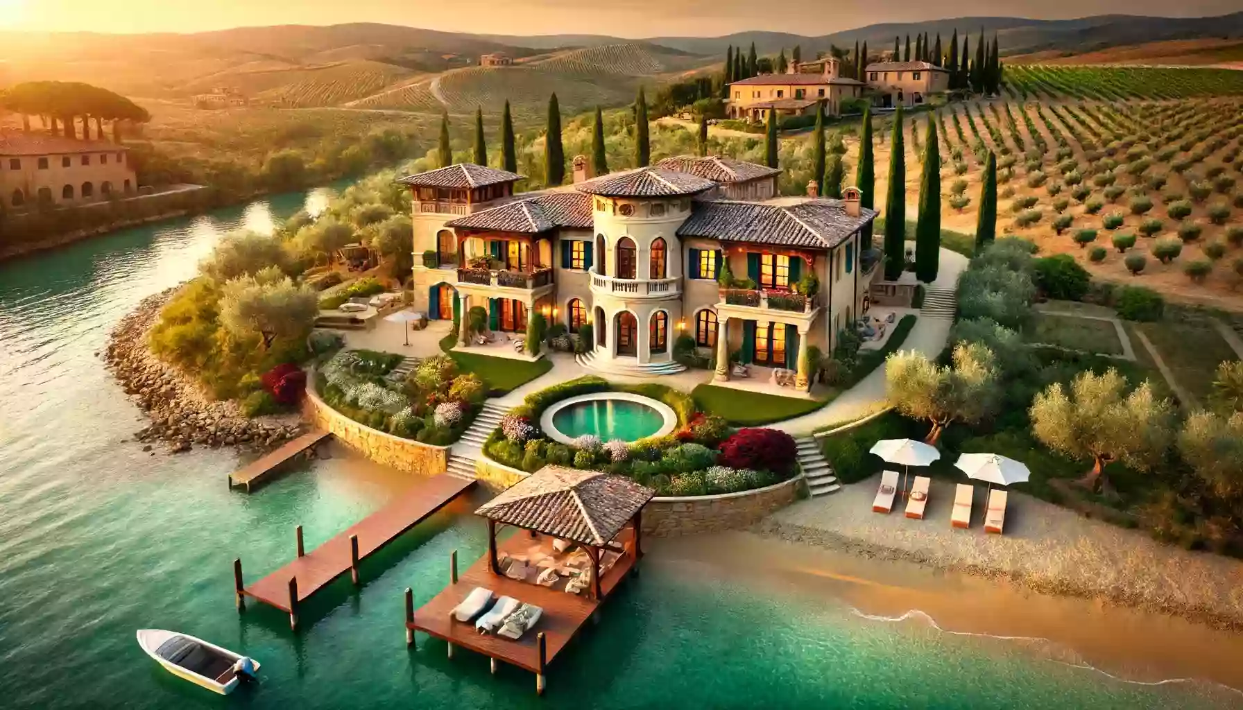 Luxury Villas on the Shores of the Mediterranean and Black Seas