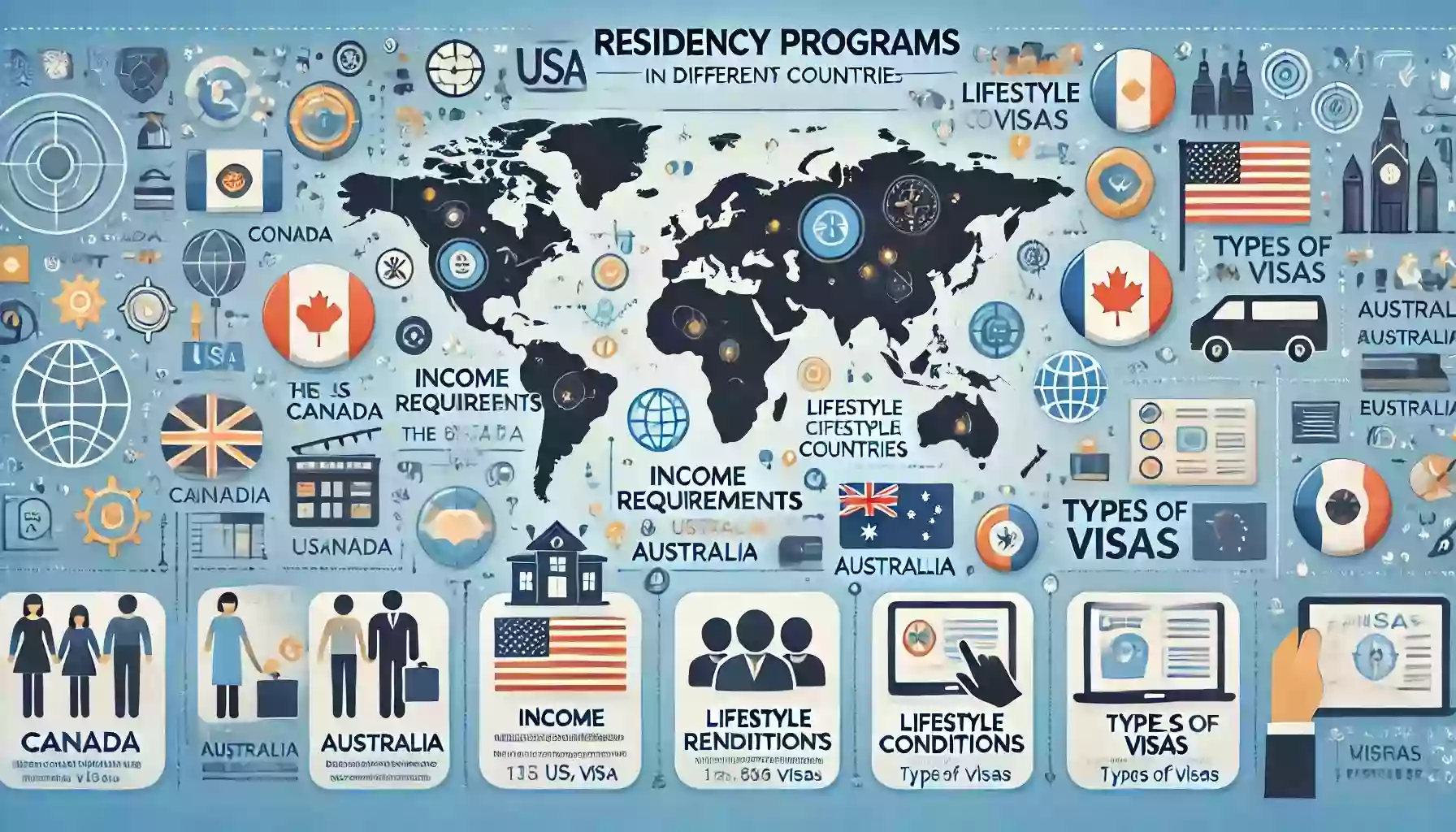 Programs for residence permits for financially independent individuals