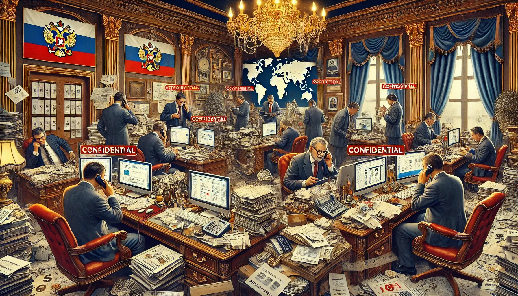 Notification from the Russian tax authorities about foreign accounts