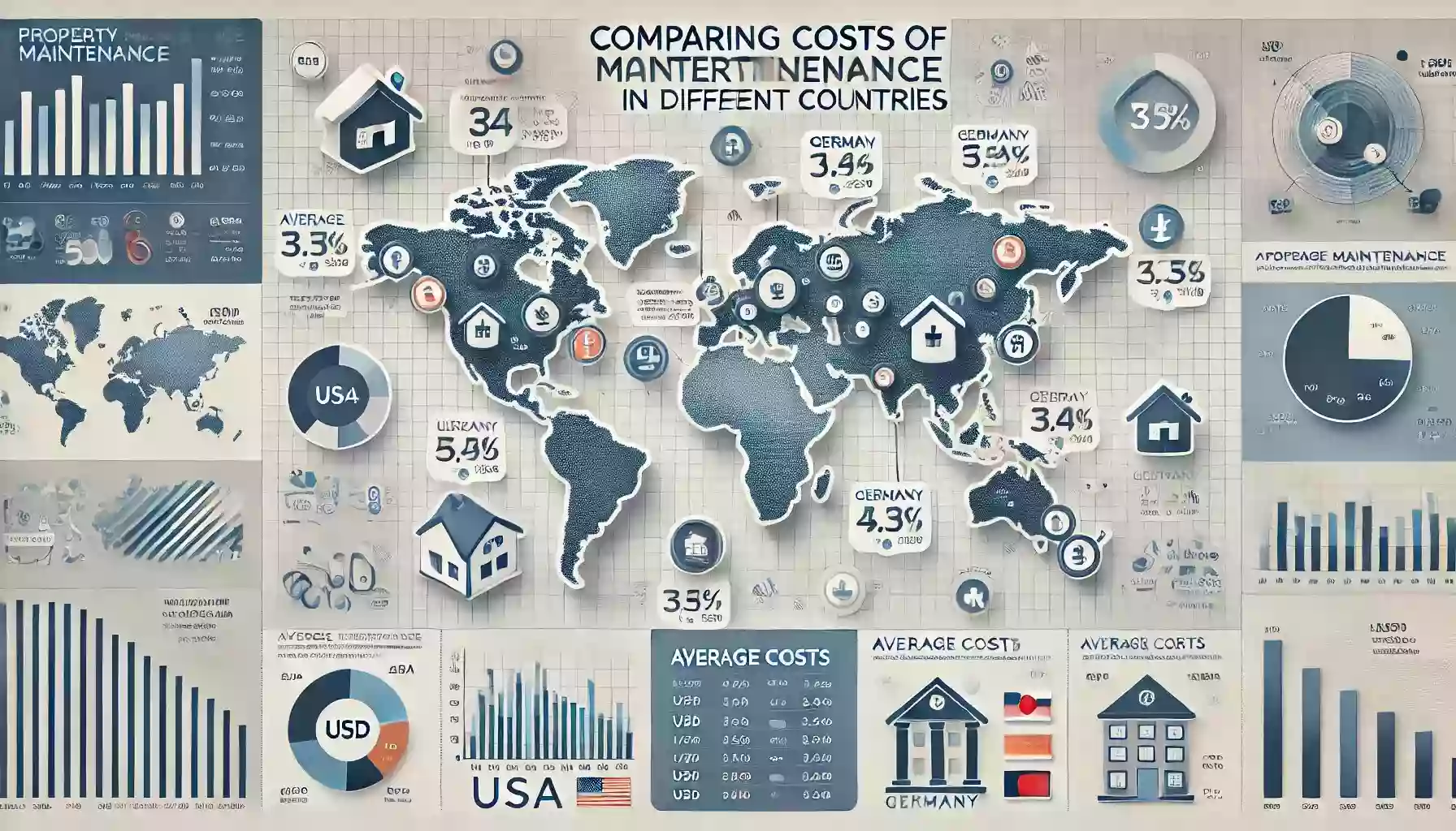 Сколько стоит содержание жилья в разных странах?