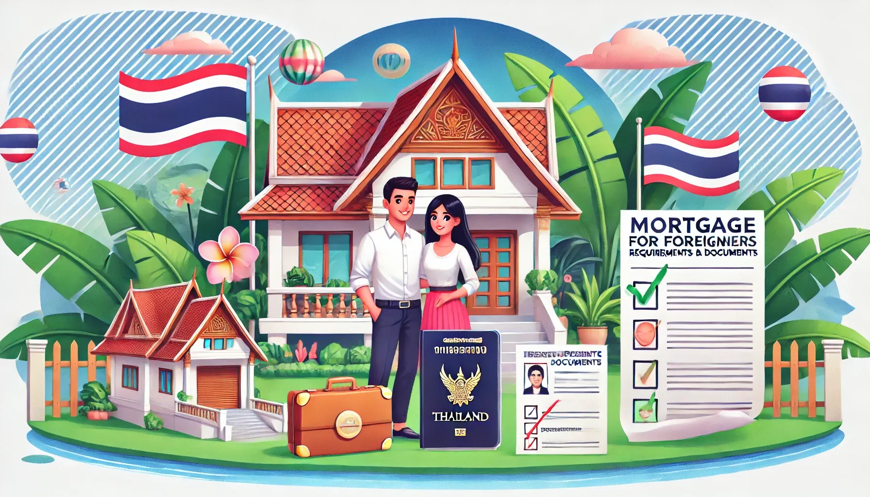 Mortgage conditions for real estate in Thailand