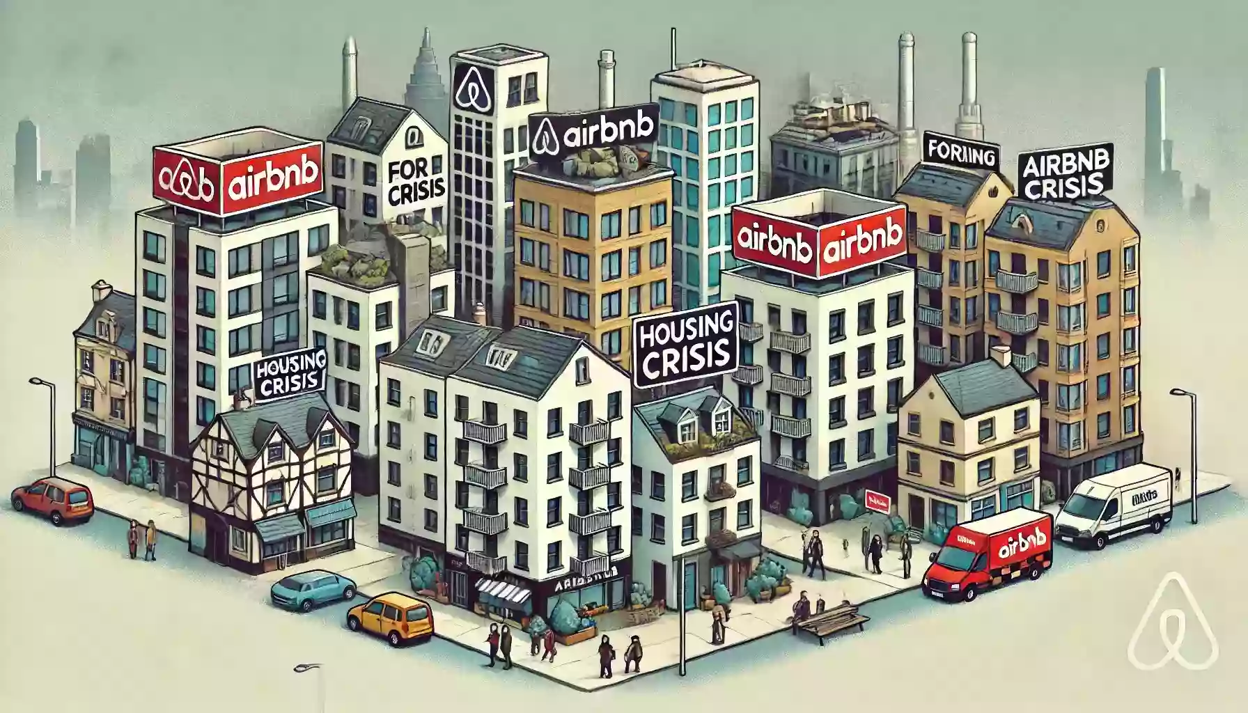 The struggle of cities for the housing market: Airbnb and the law