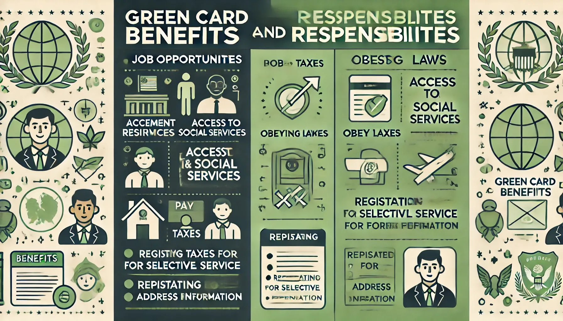 How to obtain a green card in the USA: methods and requirements