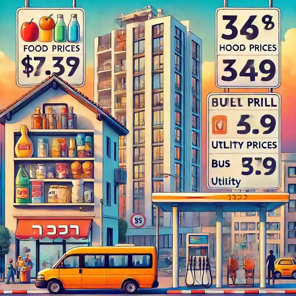 Стоимость жизни в Израиле