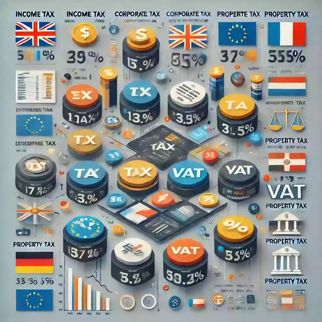 Налоги в Европе: Различия и Сходства