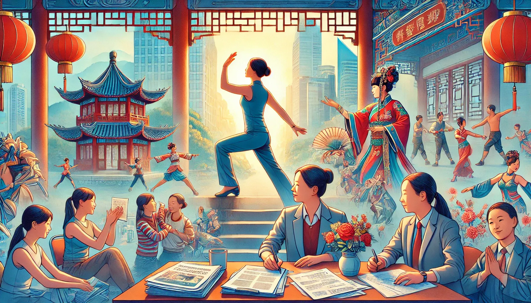 Work experience in China: classical dance teacher