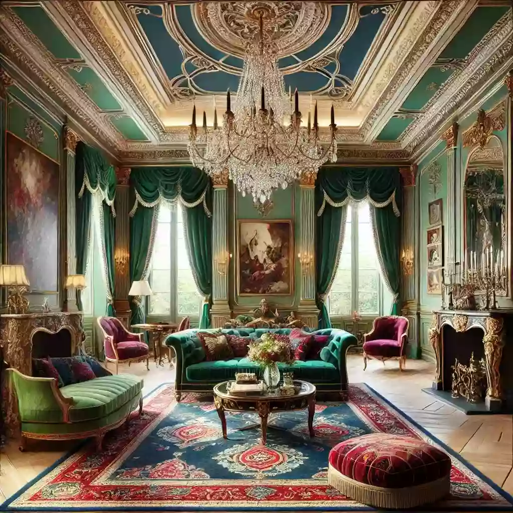 The history of French interior design