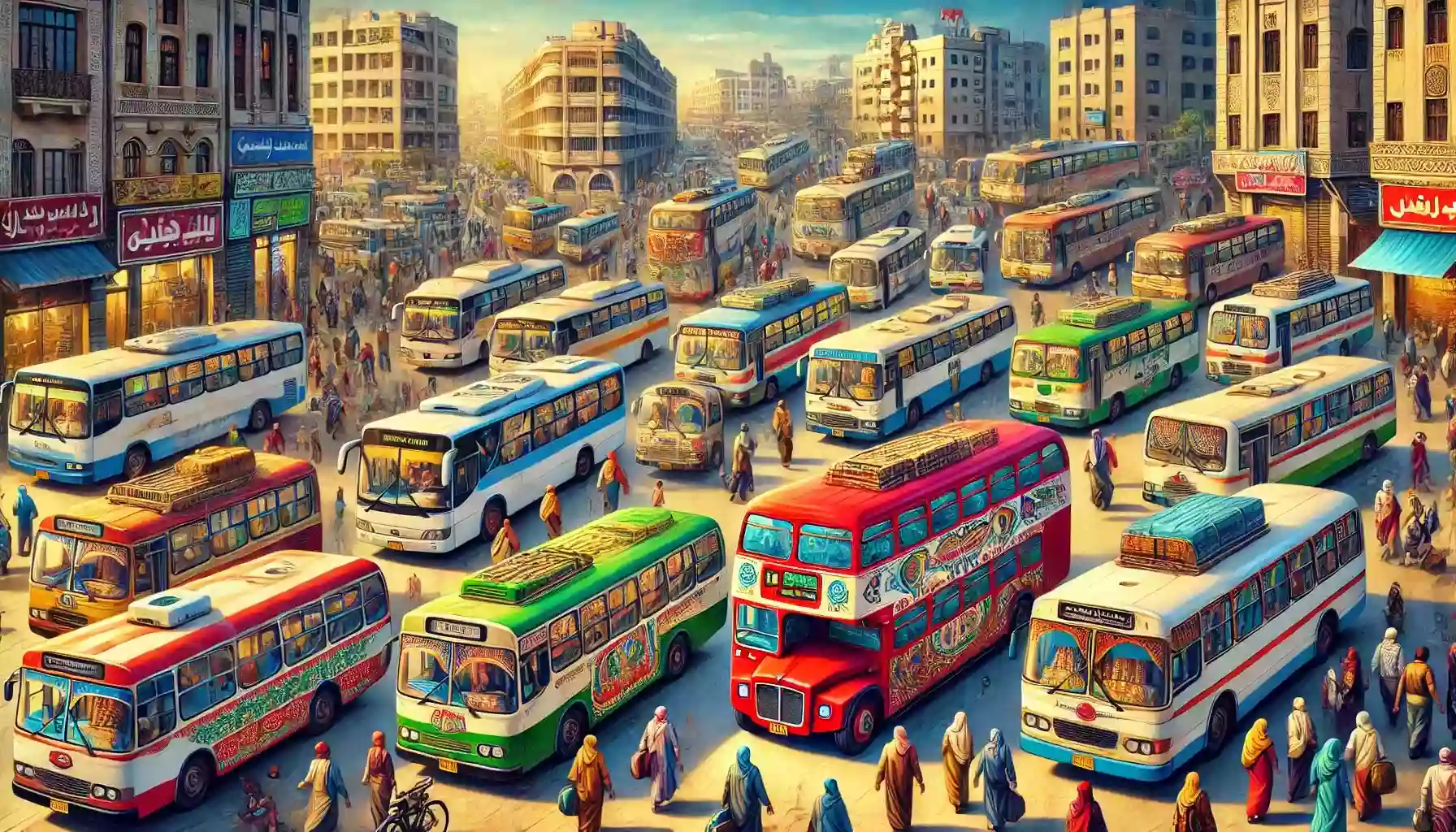 Ground and underground transportation in Egypt