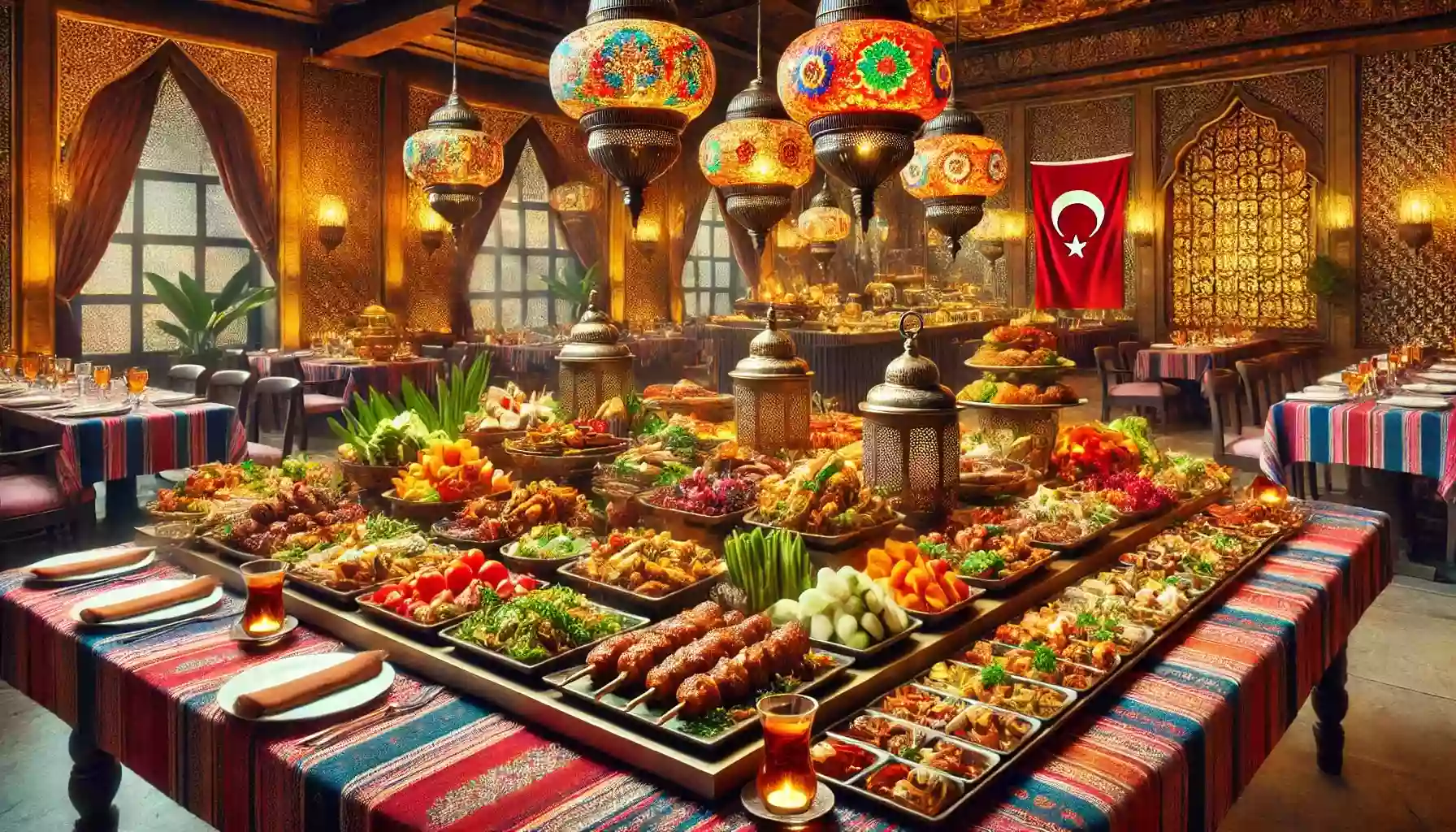 Buffet in Turkey: hustle and happiness