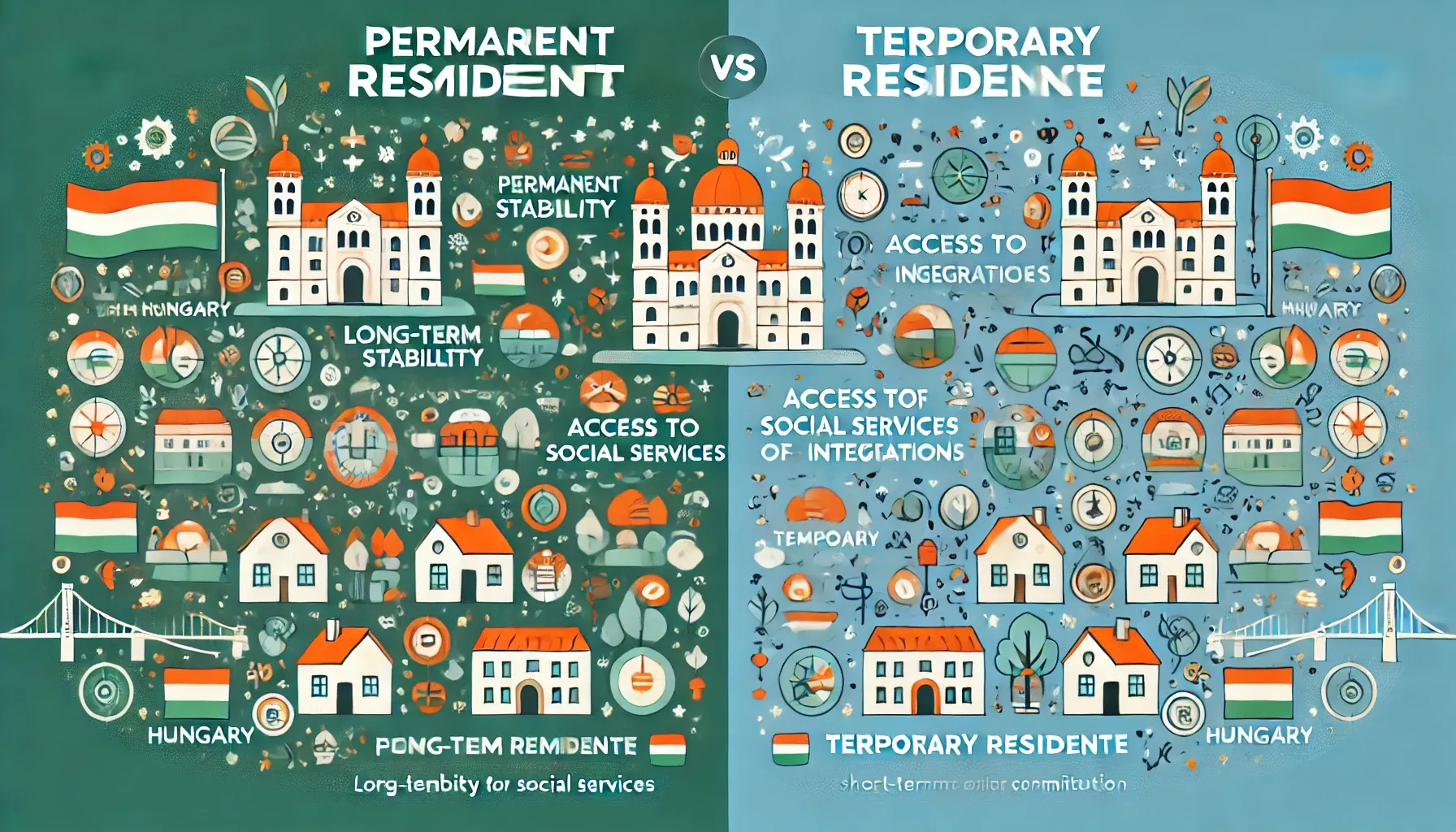 What are residence permits and permanent residence in Hungary: advantages and limitations