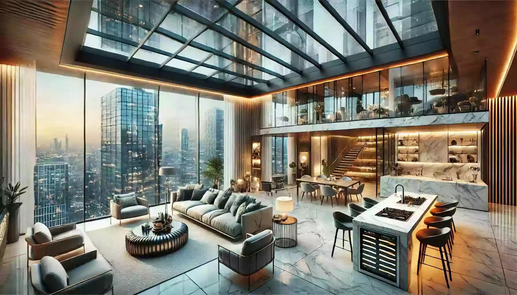 Ten luxurious penthouses: ranking and features