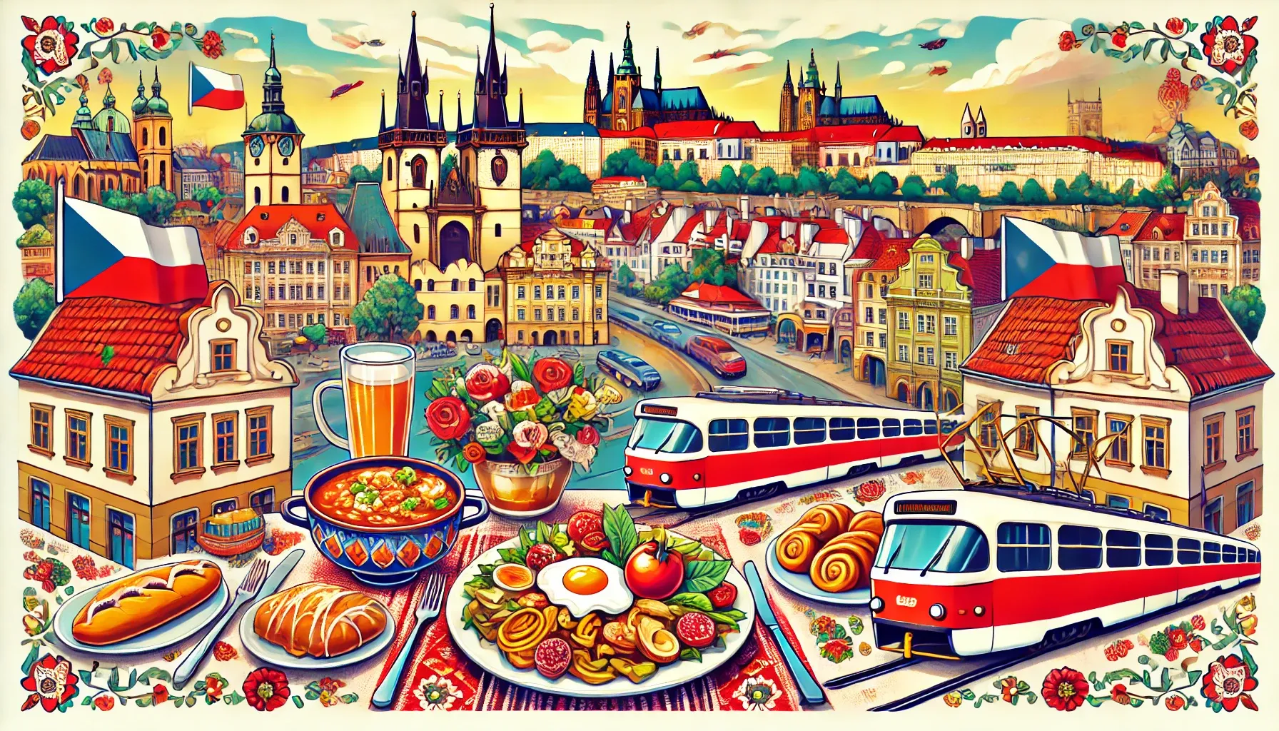 Living expenses in the Czech Republic: housing, food, and transportation