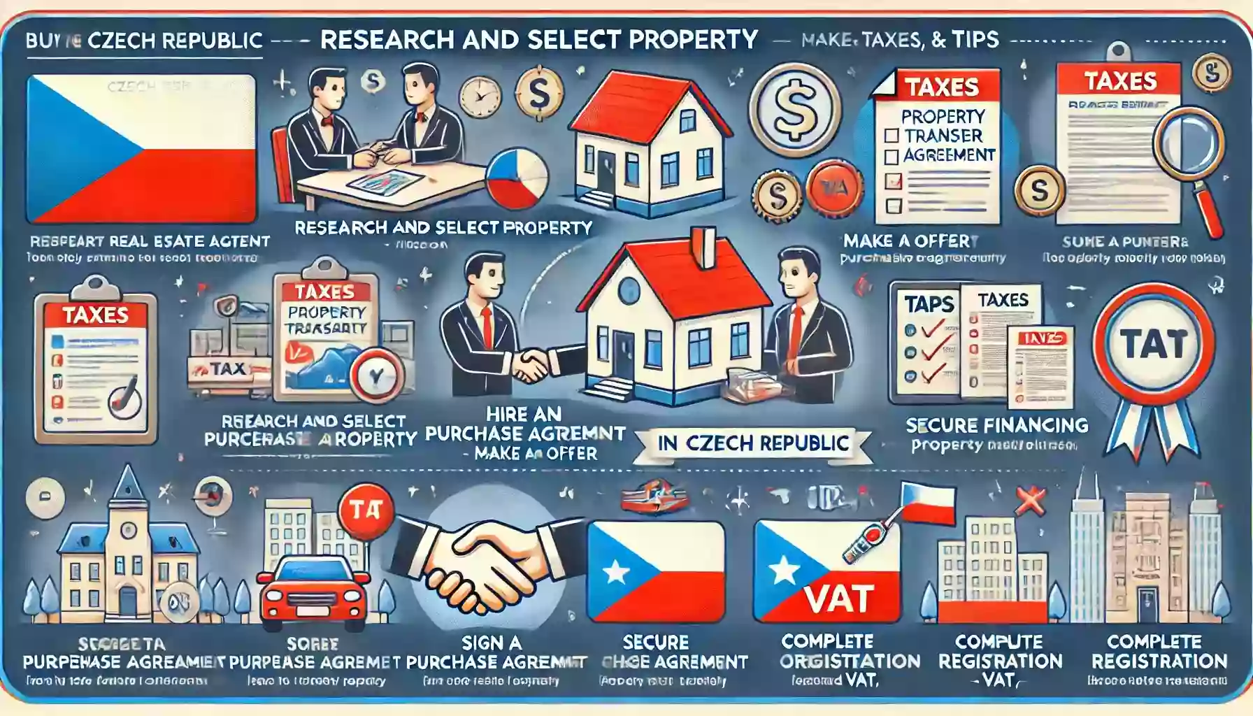 Taxation and costs when purchasing real estate in the Czech Republic