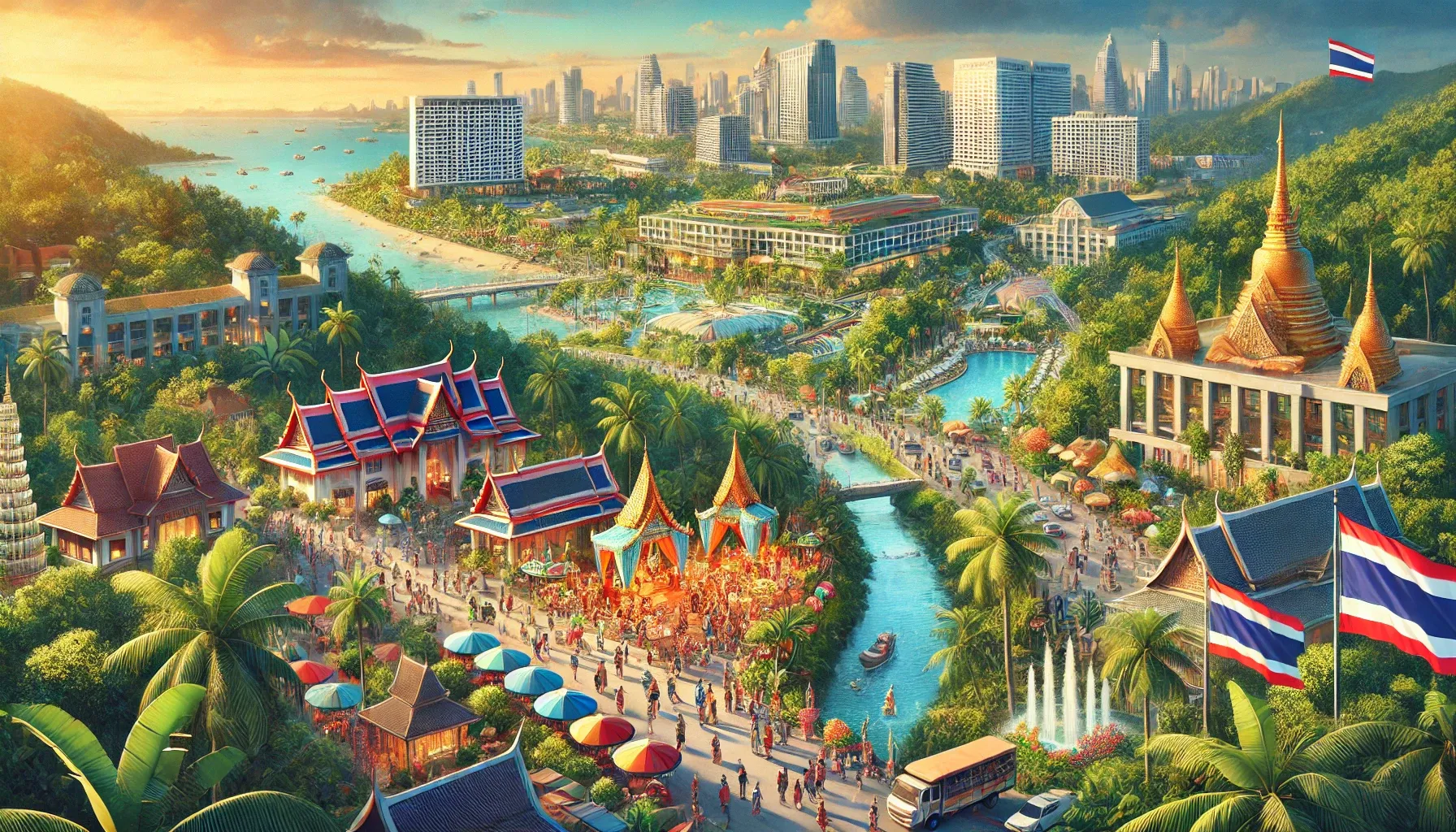 Why does Thailand rank third in GDP growth in Asia?