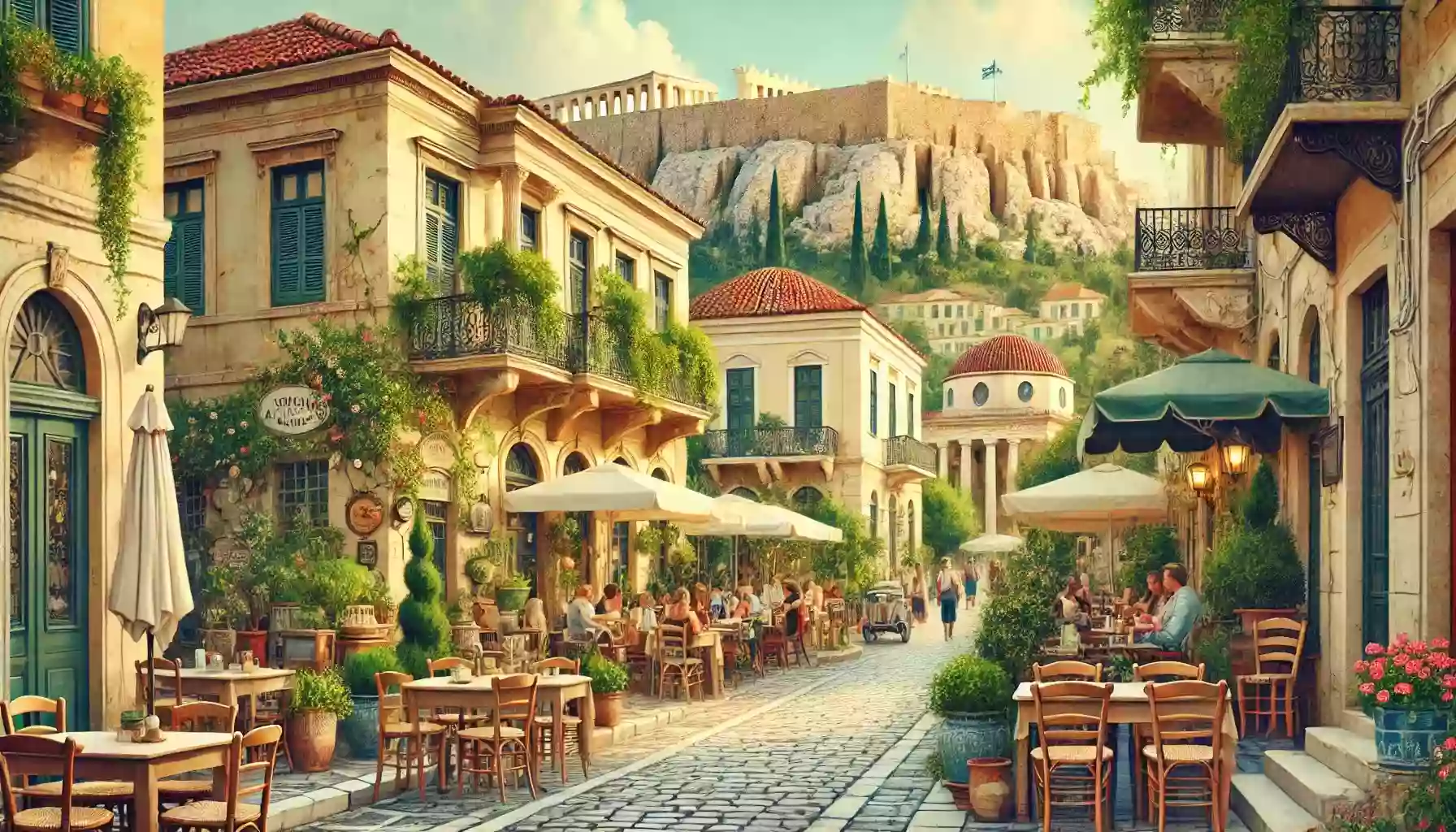 Where is the best place to stay in Athens for a business trip?