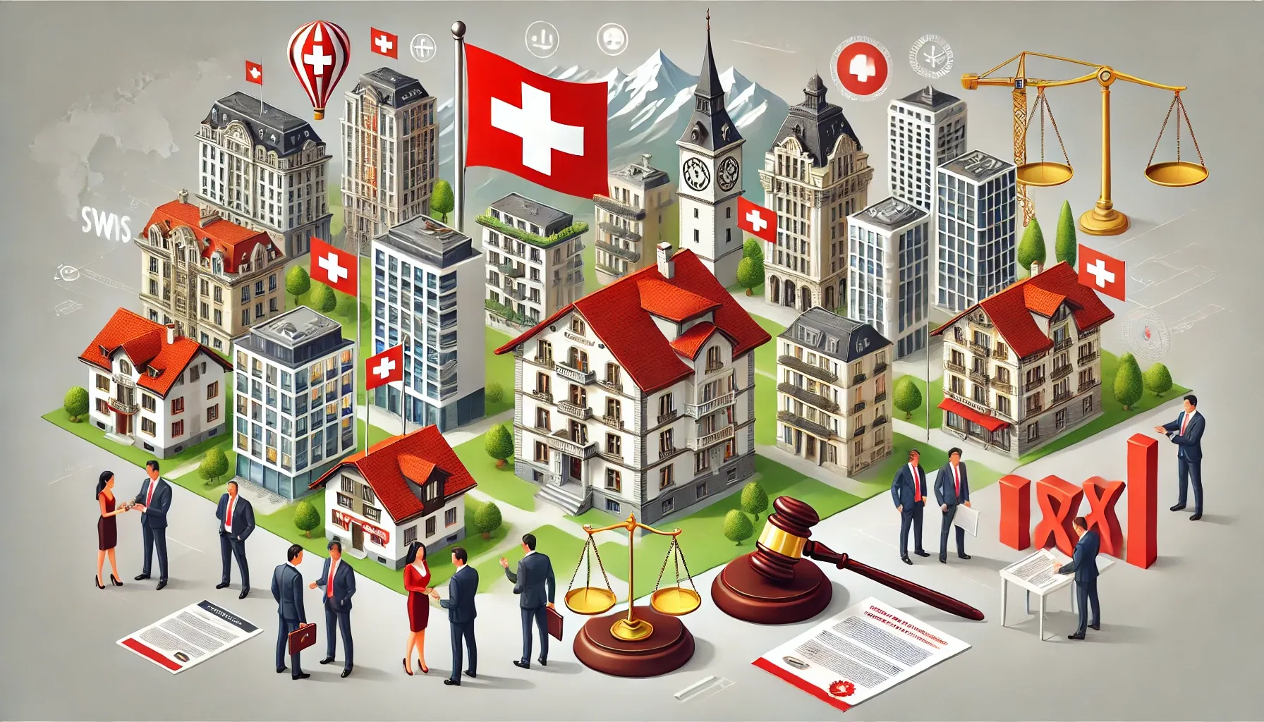 How can foreigners purchase real estate in Switzerland? Issues and solutions.