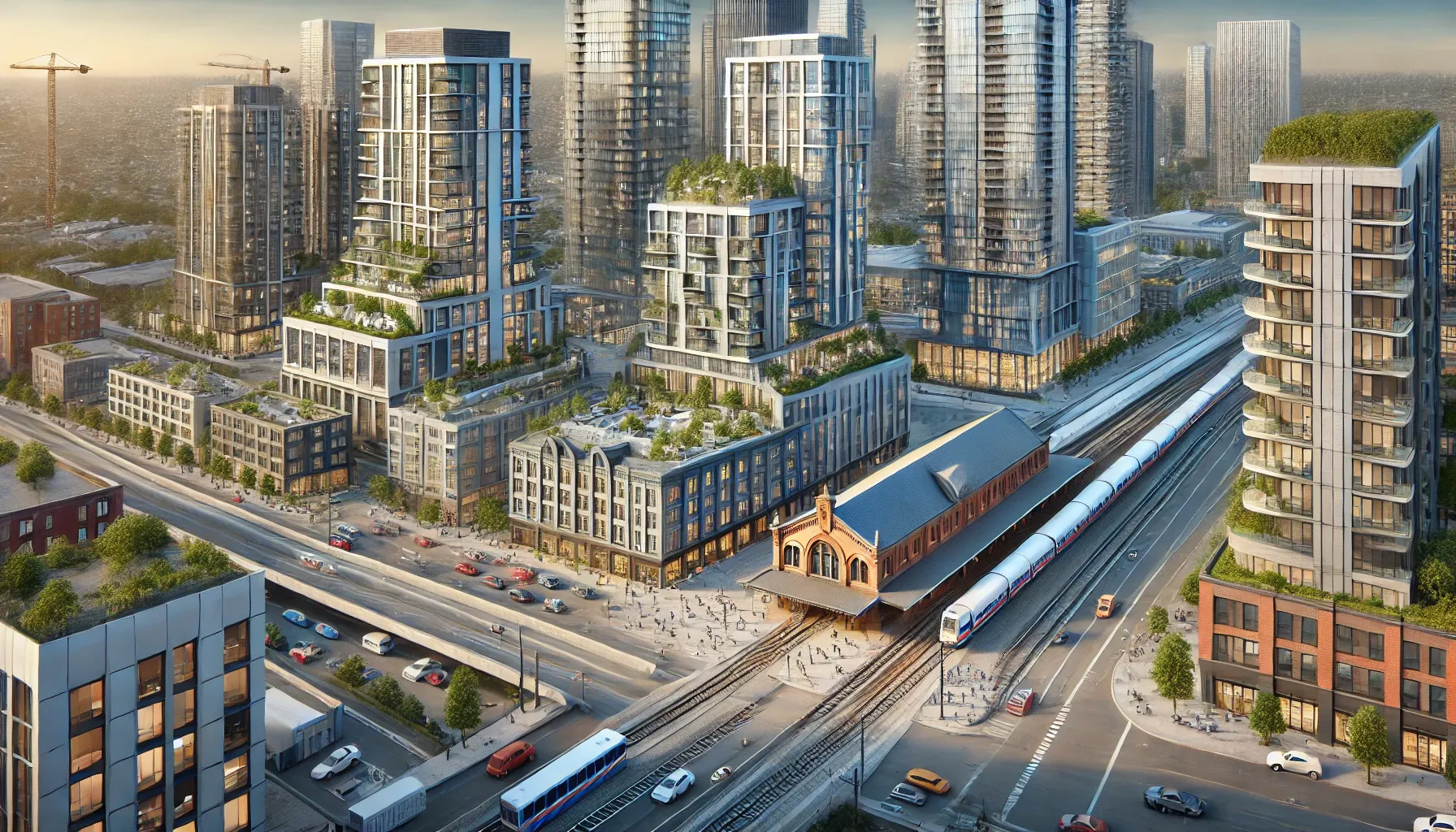Why do real estate prices depend on location and transportation infrastructure?