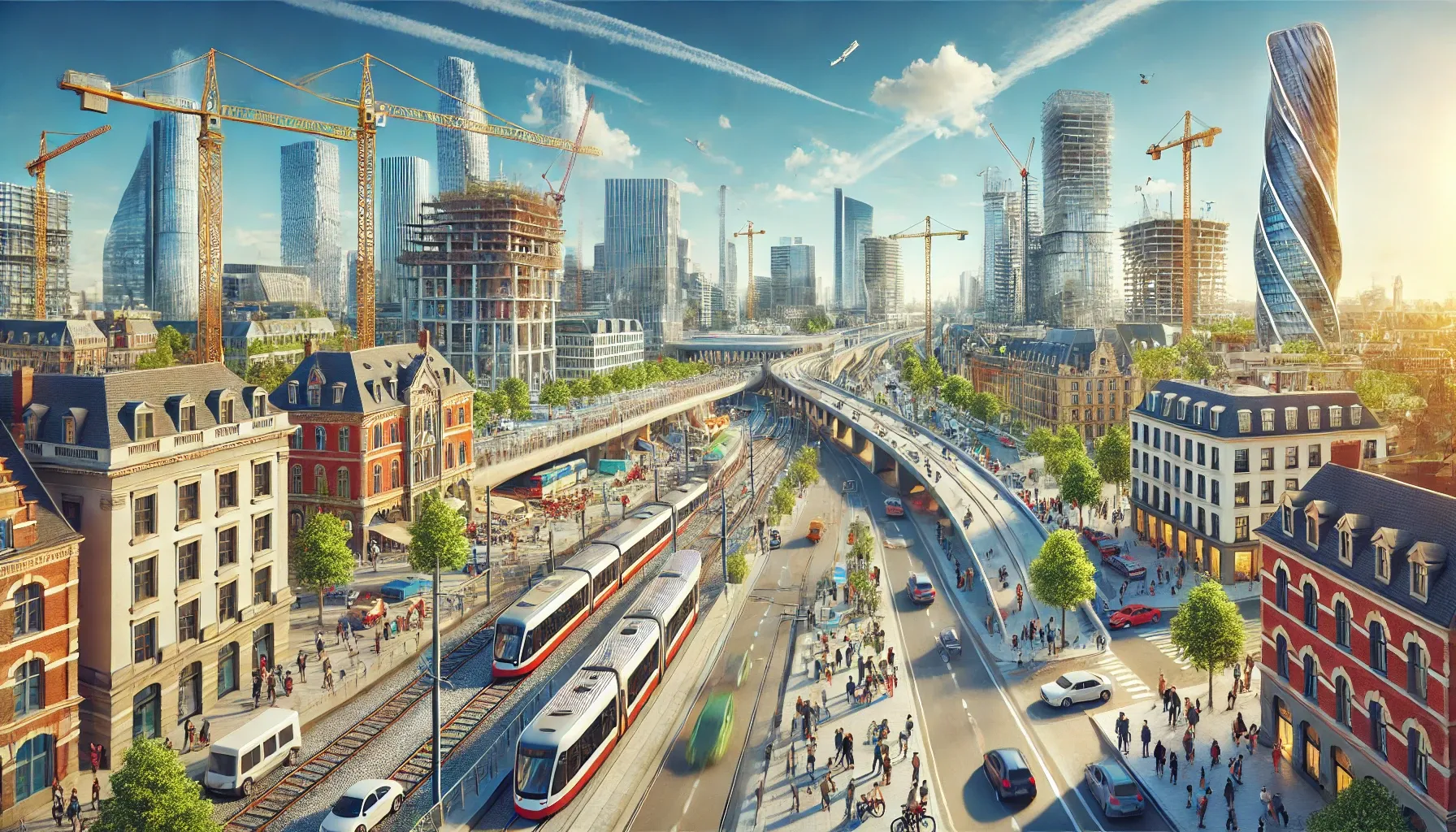 Why do real estate prices depend on location and transportation infrastructure?