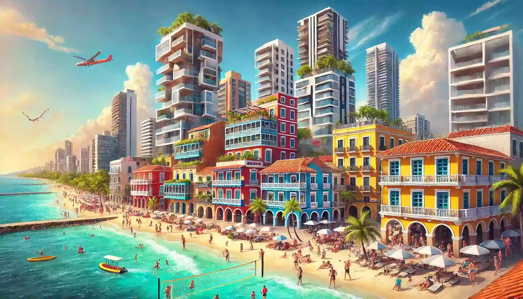 Why has Cartagena become an expensive and attractive real estate market in Colombia?