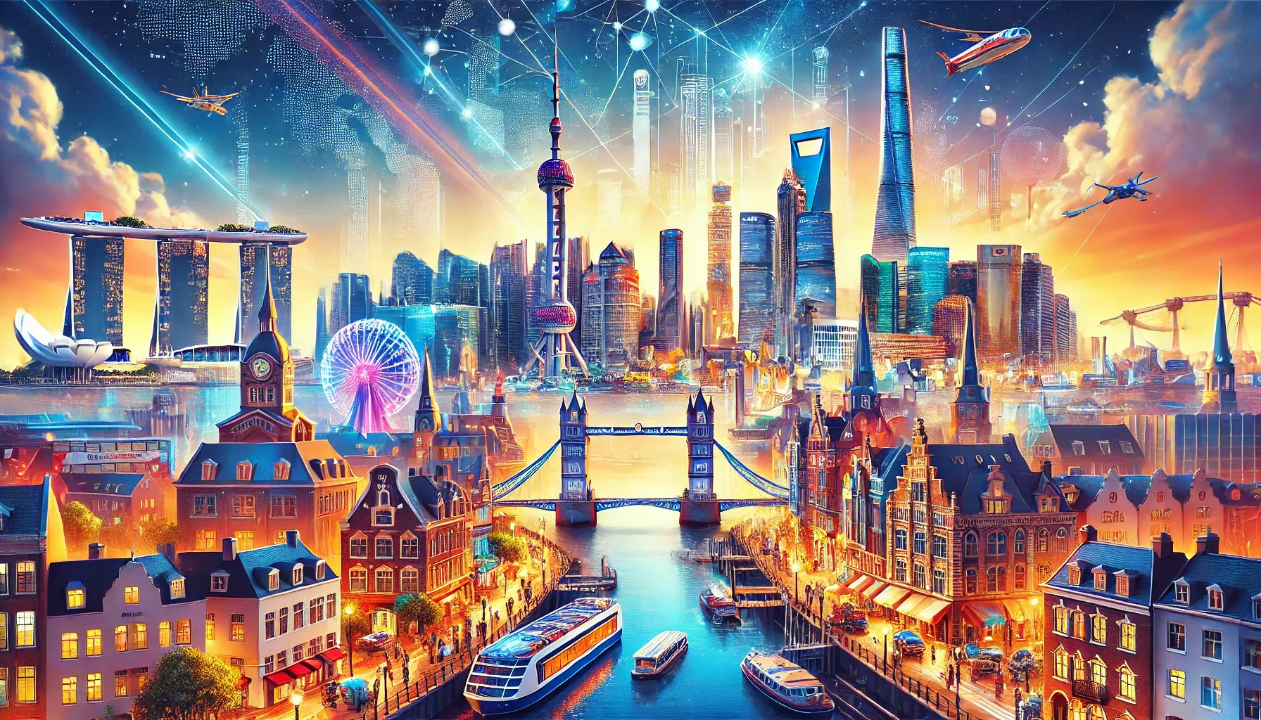 Which cities were recognized as the most promising for investments in 2021/22?