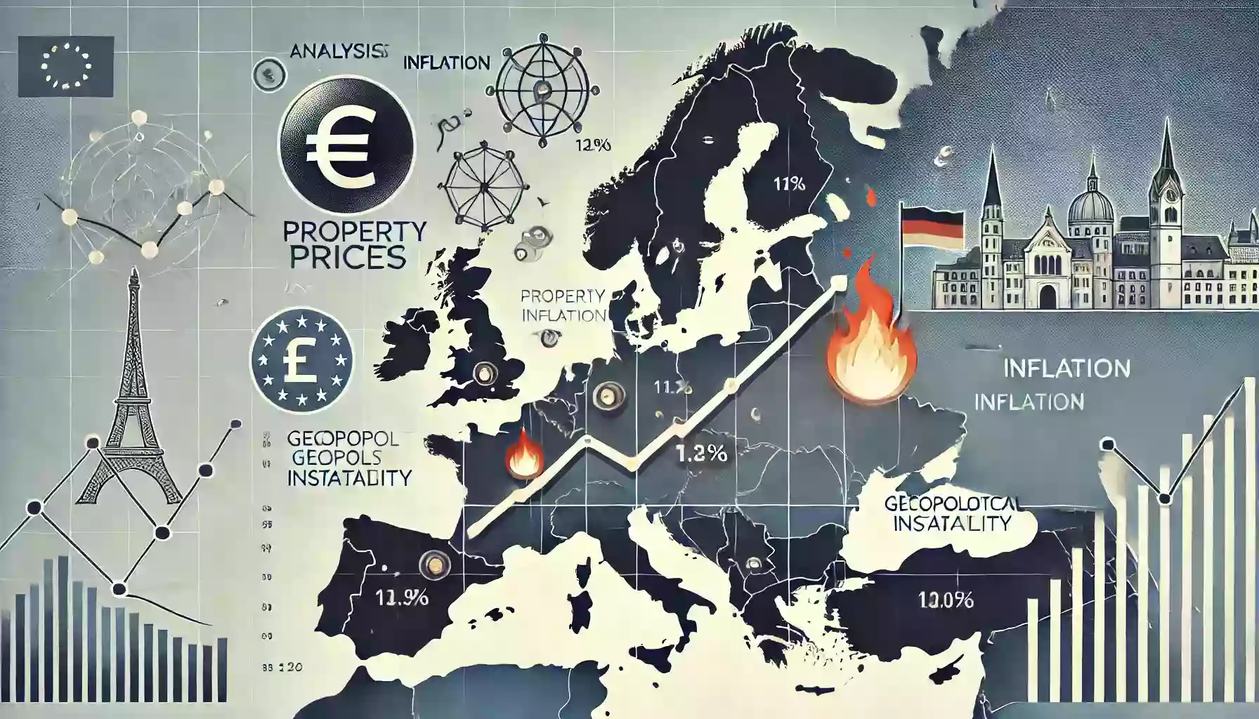 Are property prices in Europe really continuing to decline?