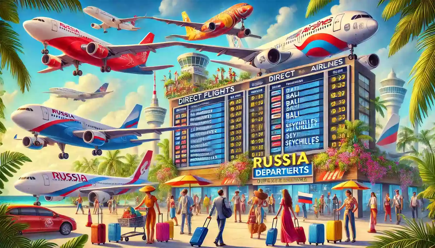 Which countries are available for travel from Russia without a visa?