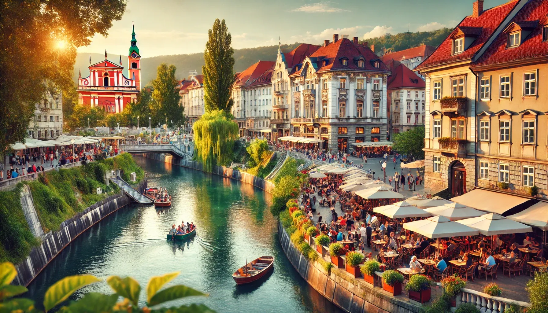 Why is Ljubljana becoming a center of culture and an attractive tourist destination?