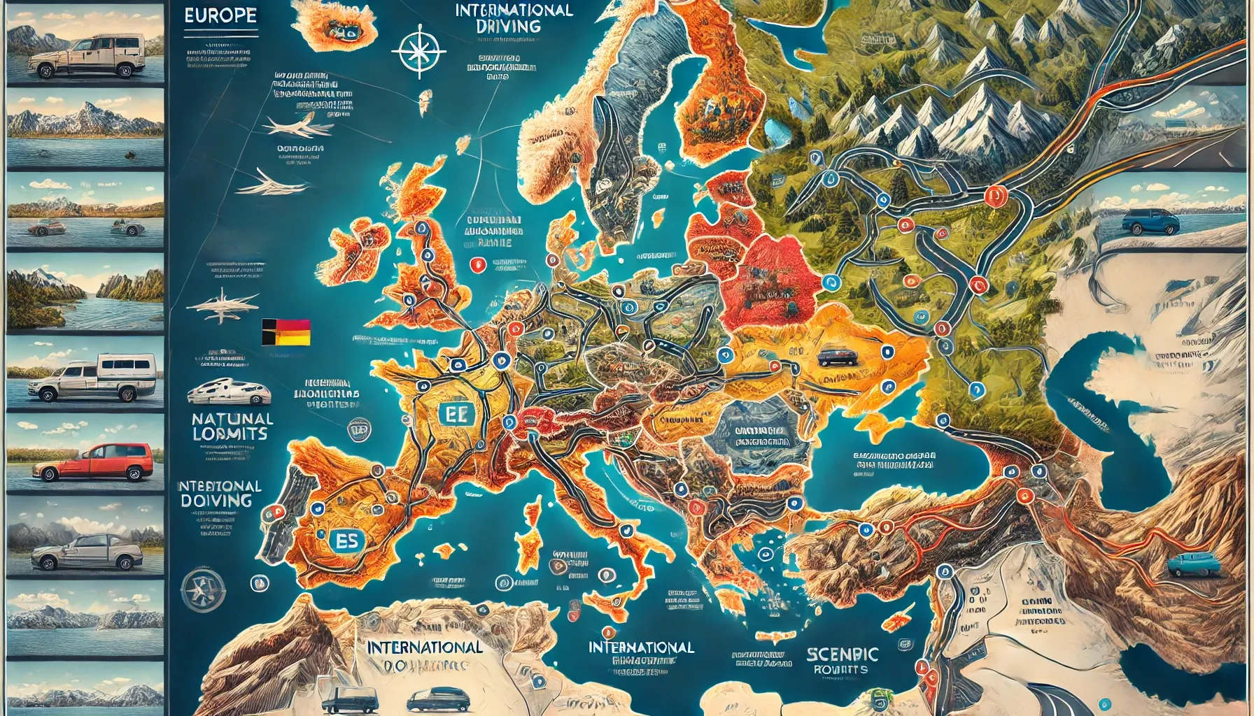 How to obtain a driver's license for traveling in Europe?