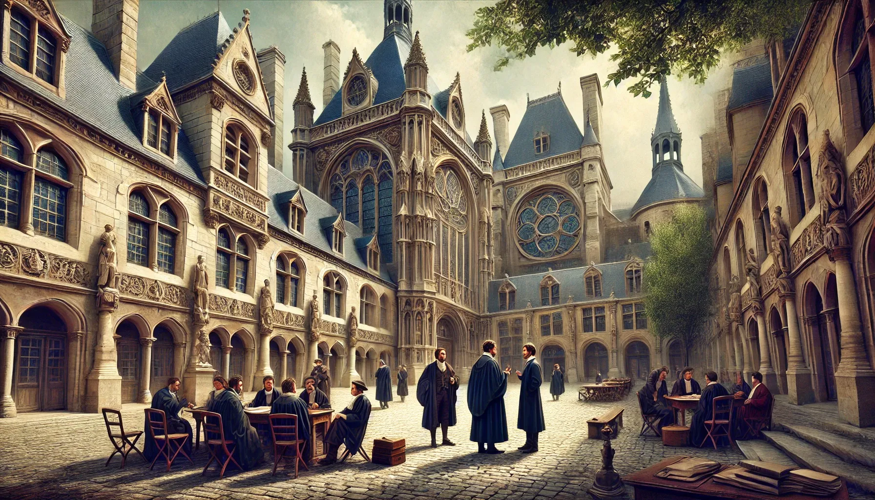 What is the history of education in France and the Sorbonne's role in this process?