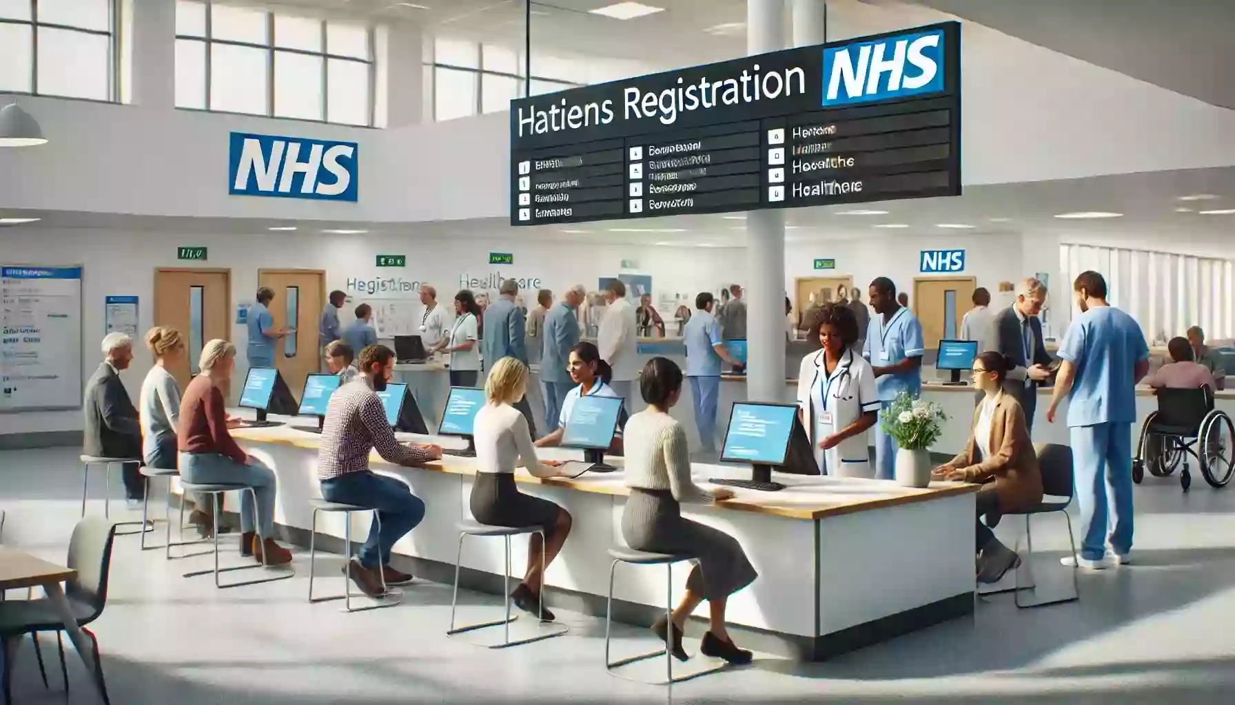 How can foreigners access the NHS in the UK?