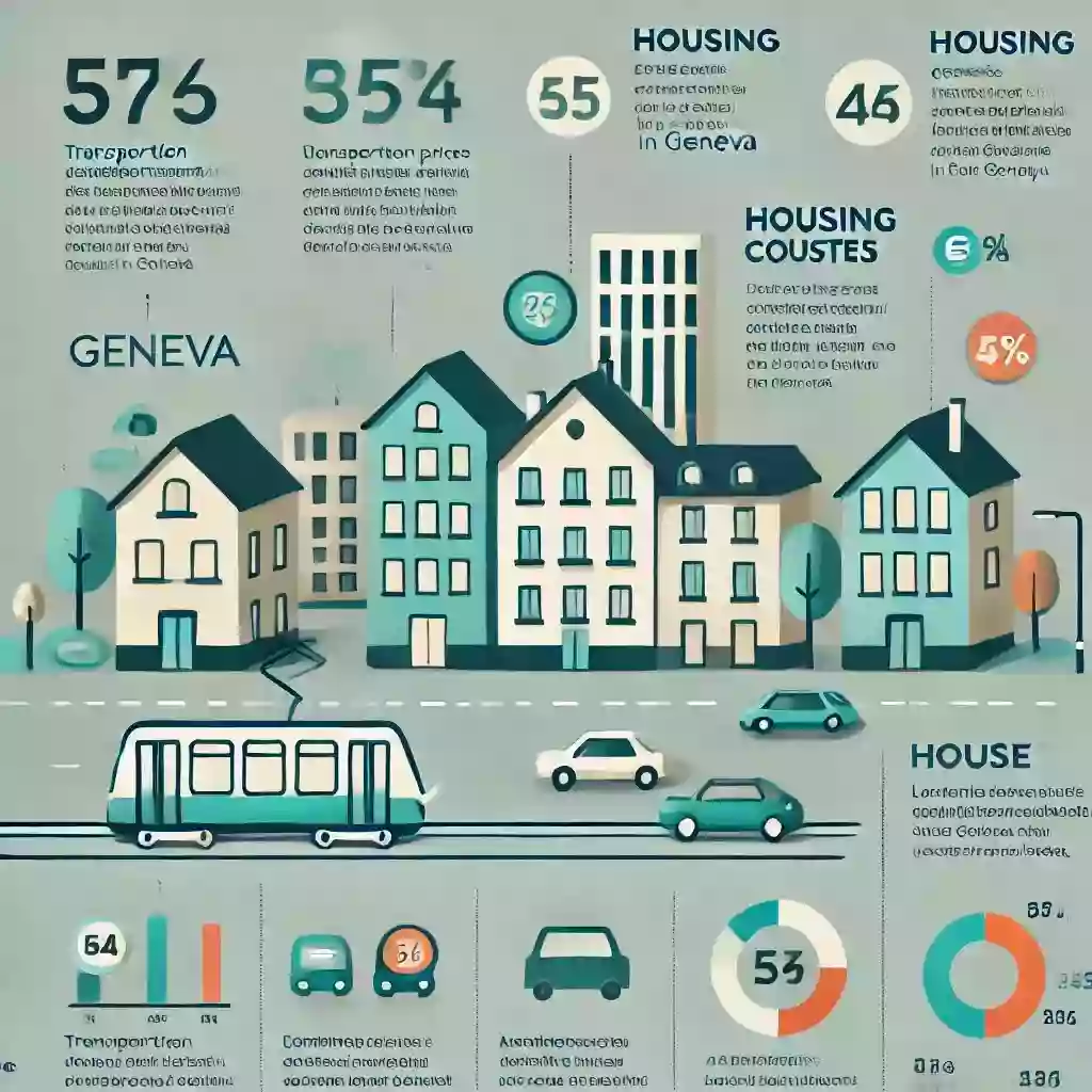 What are the main living expenses in Switzerland?