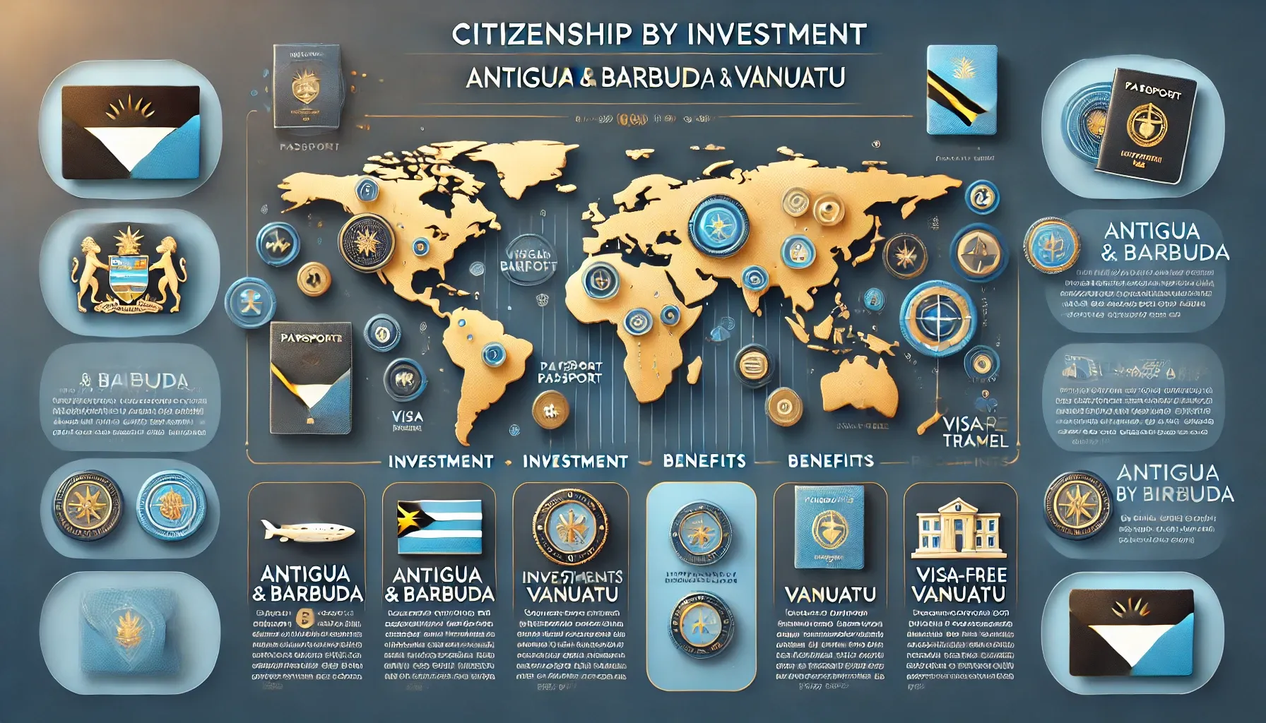 Which countries offer citizenship through real estate investment?