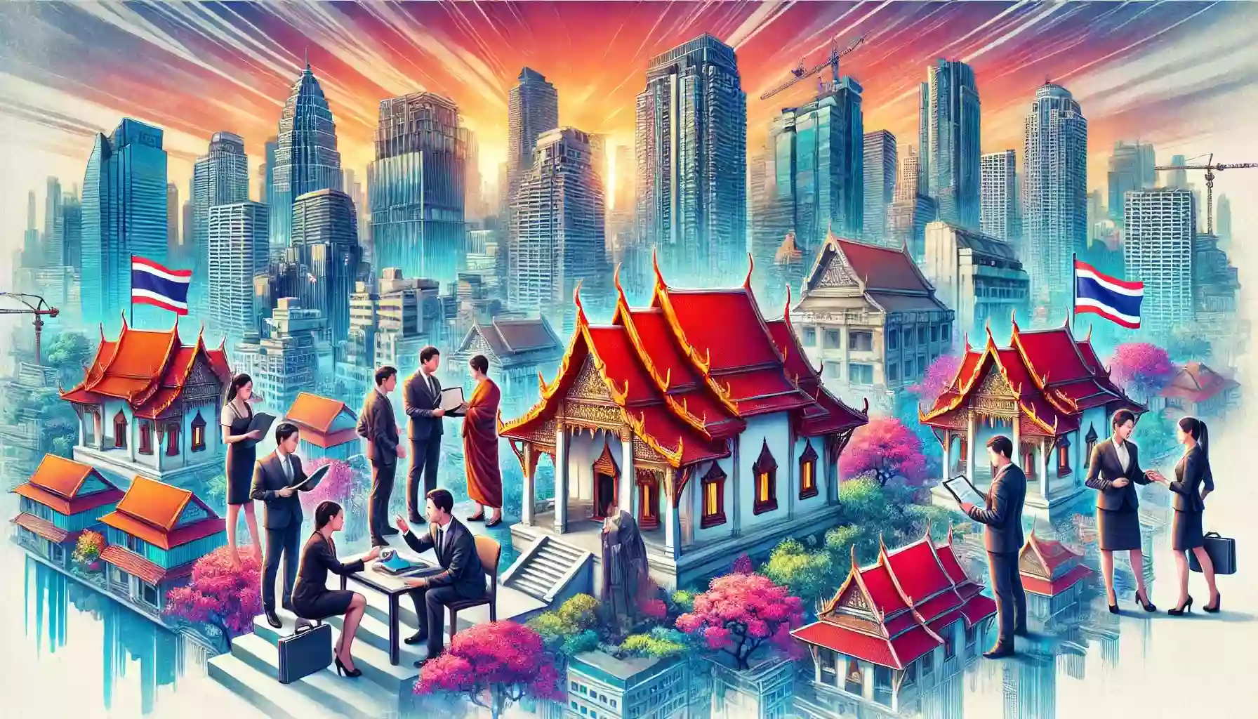 How has the real estate situation in Thailand changed in 2023?