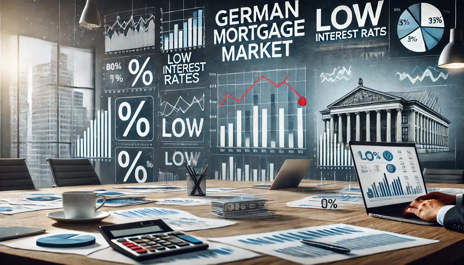 Why does affordable mortgage lending lead to success in the real estate market in Germany?