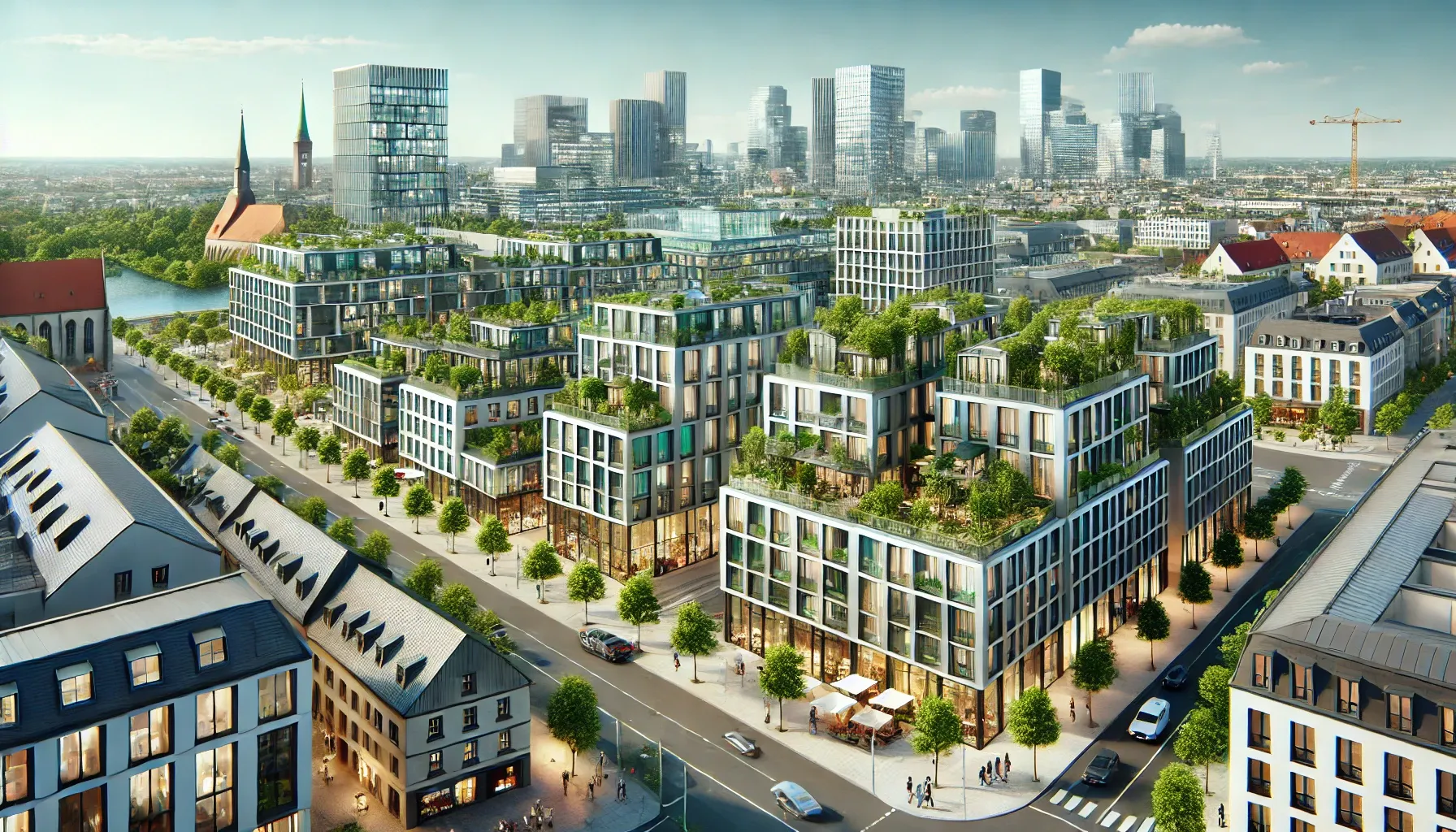 Why does affordable mortgage lending lead to success in the real estate market in Germany?