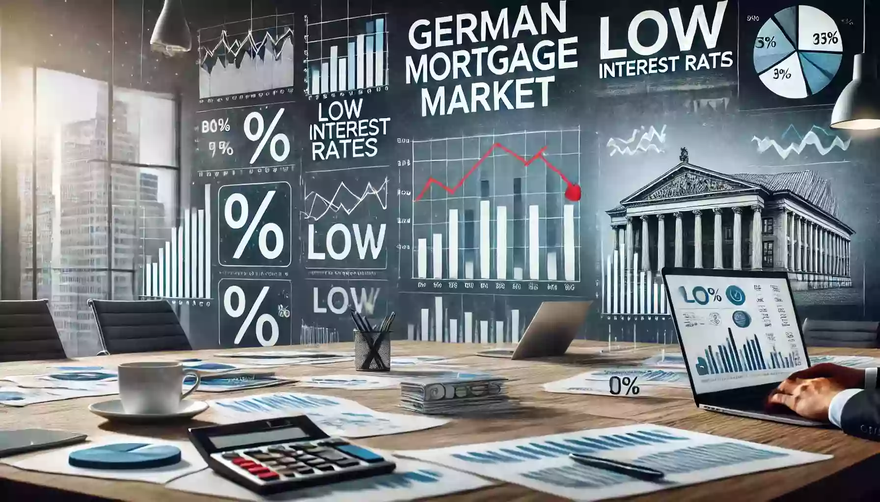 Why does affordable mortgage lending lead to success in the real estate market in Germany?