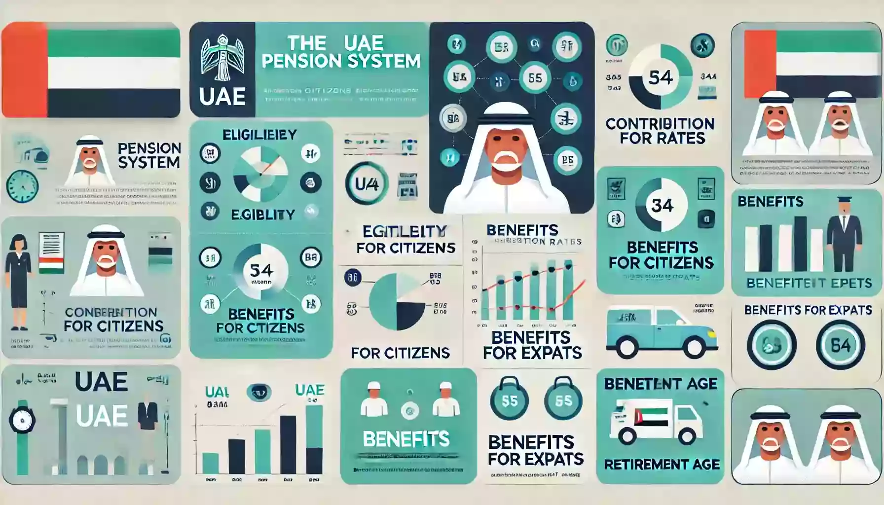 Как устроена пенсионная система в ОАЭ для граждан и экспатов?