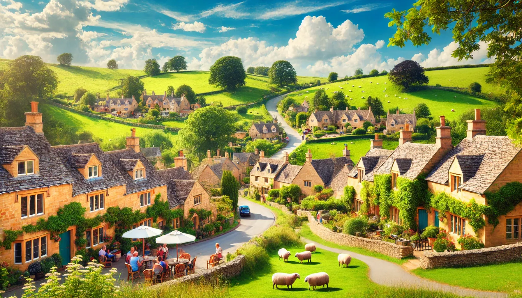 Why are Oxfordshire and Gloucestershire attractive for real estate purchases?