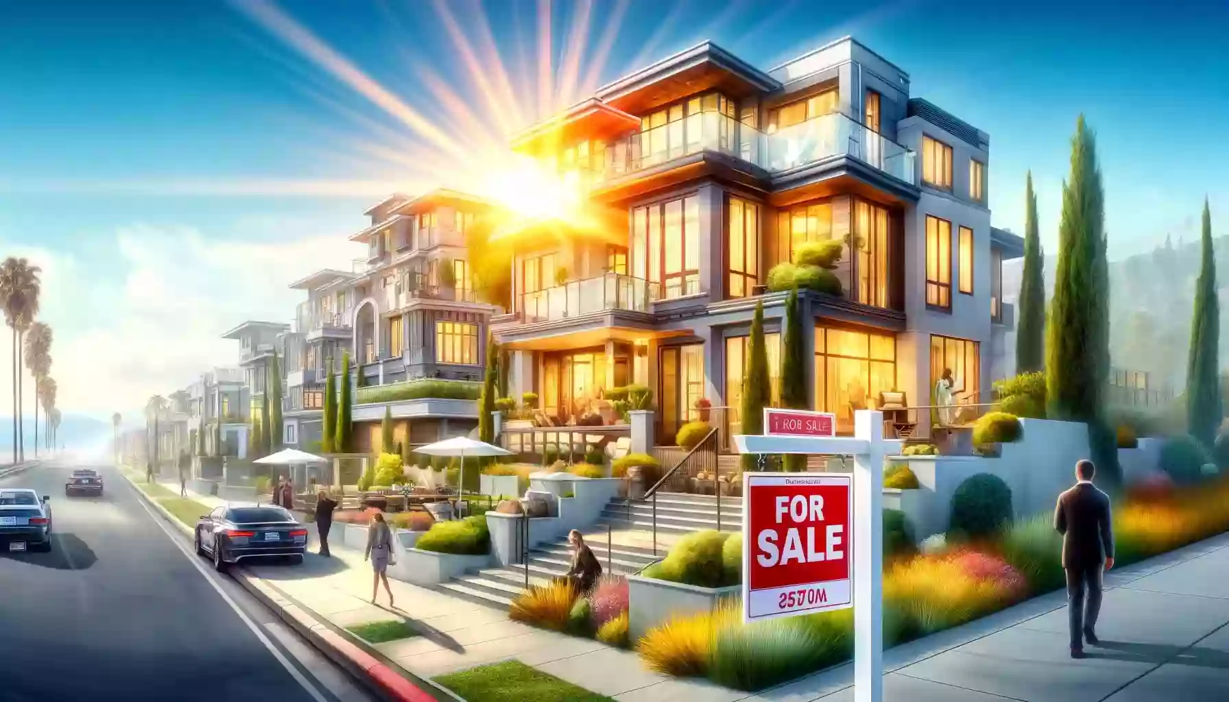 What are the reasons for high real estate prices in California?