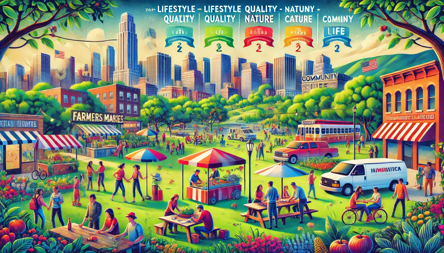 Where in the USA is it good to live: top 10 cities for comfortable living