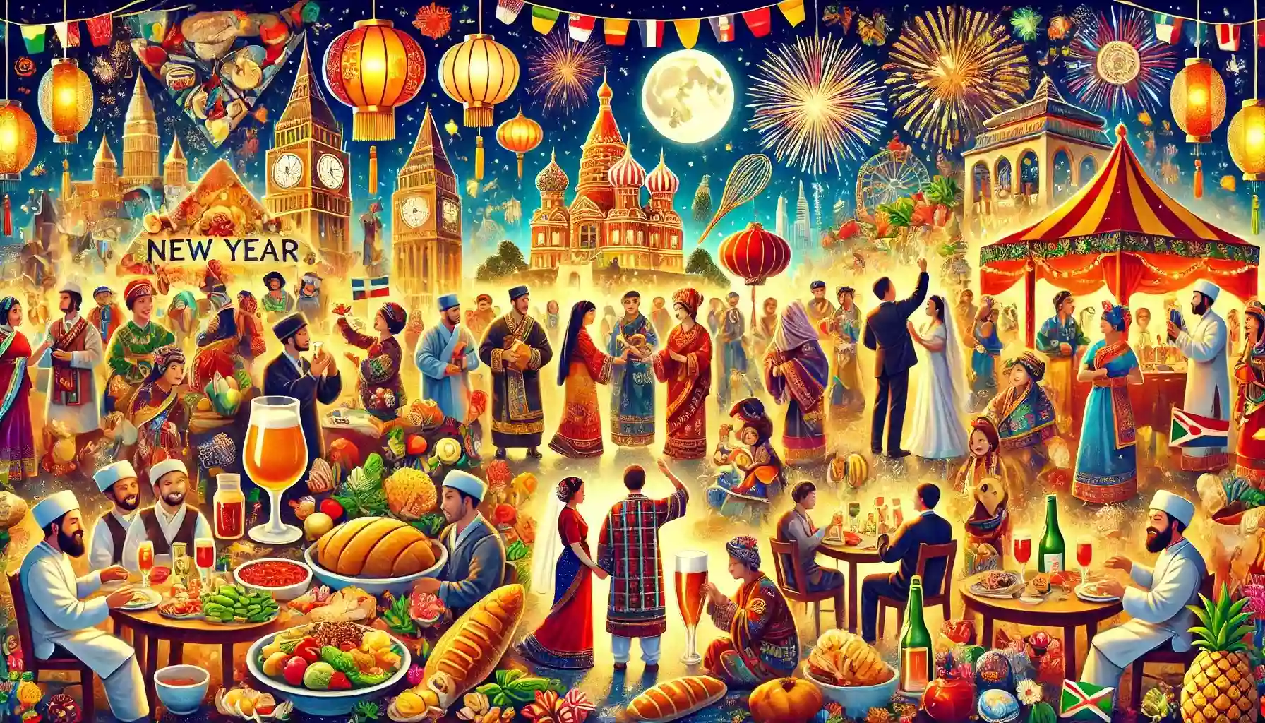 Unusual New Year traditions in different countries around the world